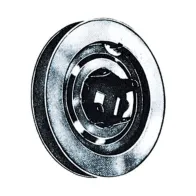 PULEGGIA P/RULLI IN LEGNO 220 MM ZINCATA (5