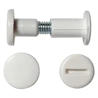 GIUNZIONE PER MOBILI mm 30÷40  - col. bianco