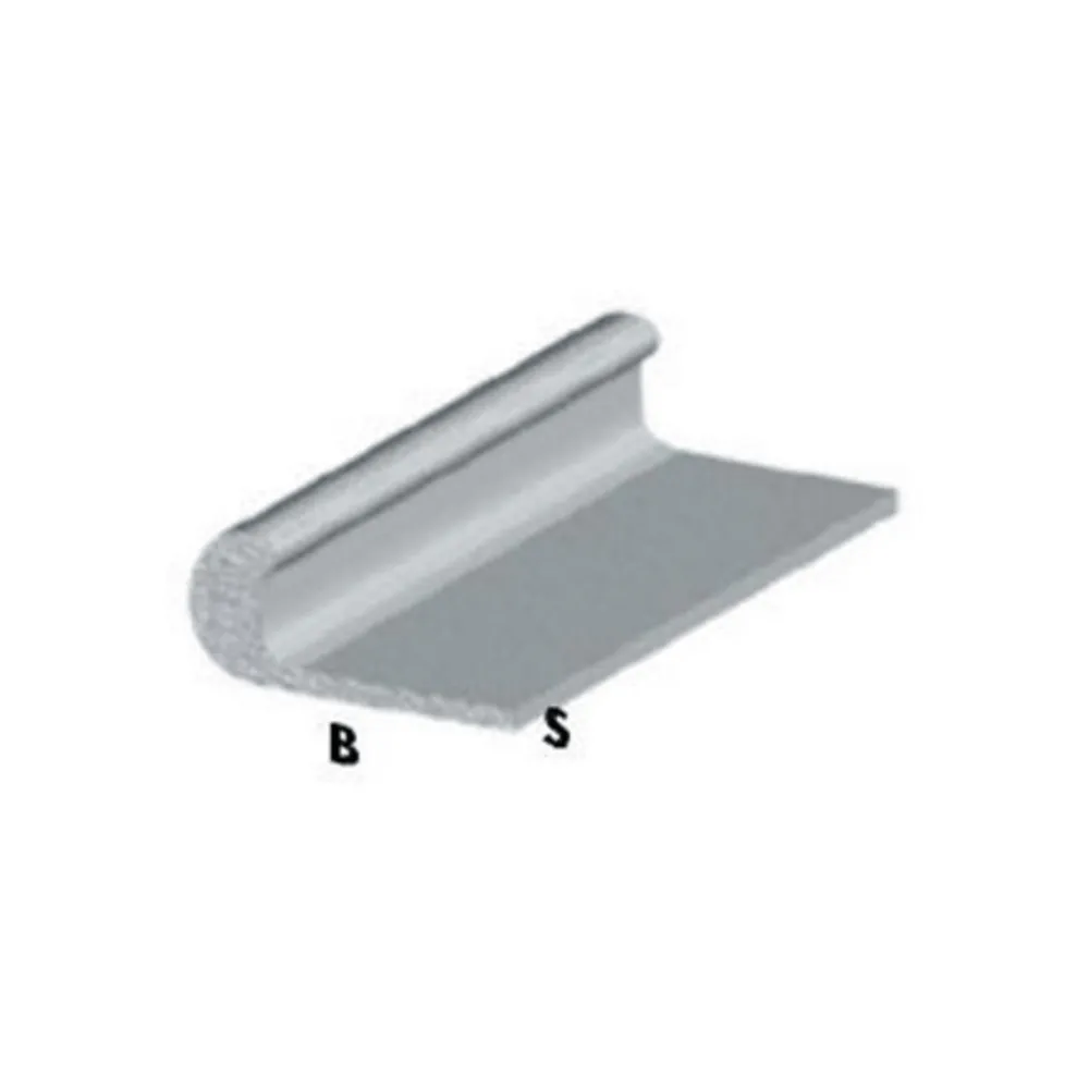 PROFILO ARGENTO H.100 CM UNGHIETTA 18X1 MM* (5