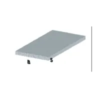 PROFILO ARGENTO H.100 CM PIATTO 12X2 MM** (5