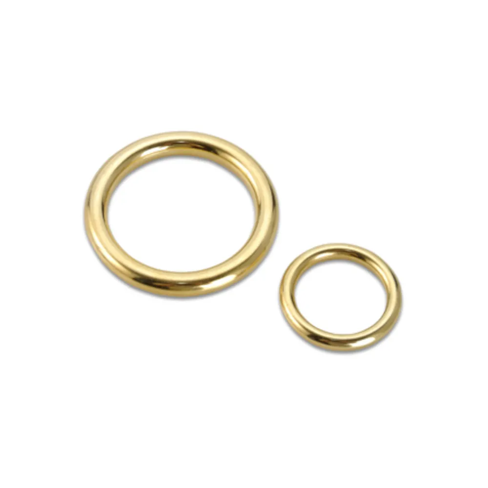 ANELLO TUBOLARE OTTONE D 13/18 MM** (200 ANELLO TUBOLARE OTTONE D 13/18 MM** (200