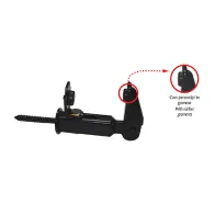 FERMAIMPOSTE IN LEGA P/CAPPOTTI 1210/P C/VITE 120 MM (10