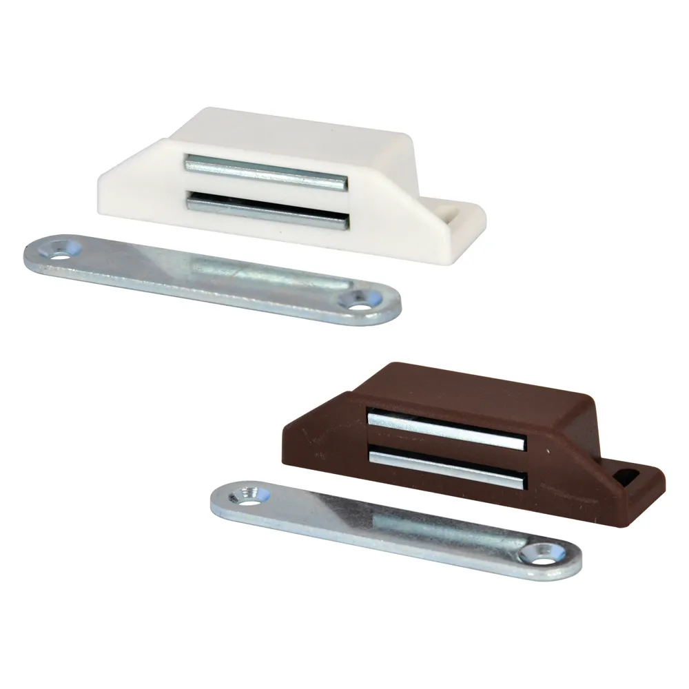 CHIUSURA MAGNETICA mm 19 x 65 bianco CHIUSURA MAGNETICA mm 19 x 65 bianco