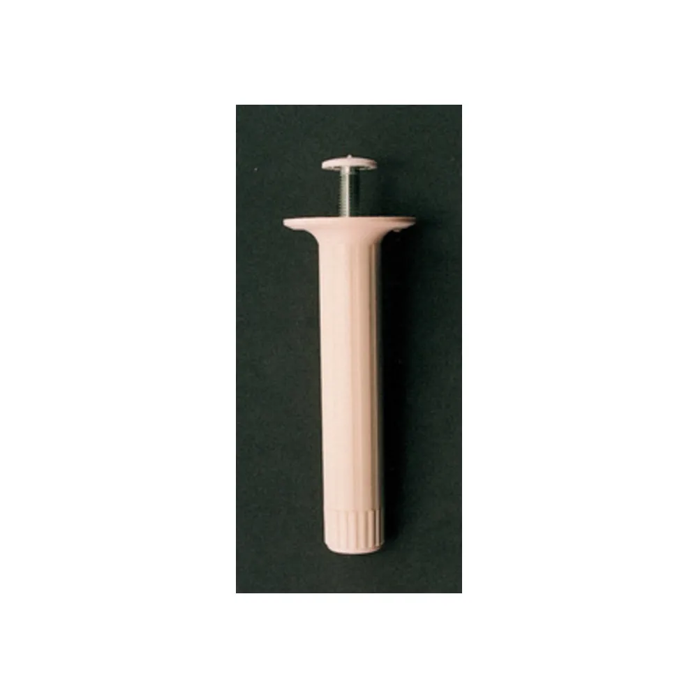 PIEDINO REGOLABILE ABS D 28X100 MM BIANCO* (4 PIEDINO REGOLABILE ABS D 28X100 MM BIANCO* (4