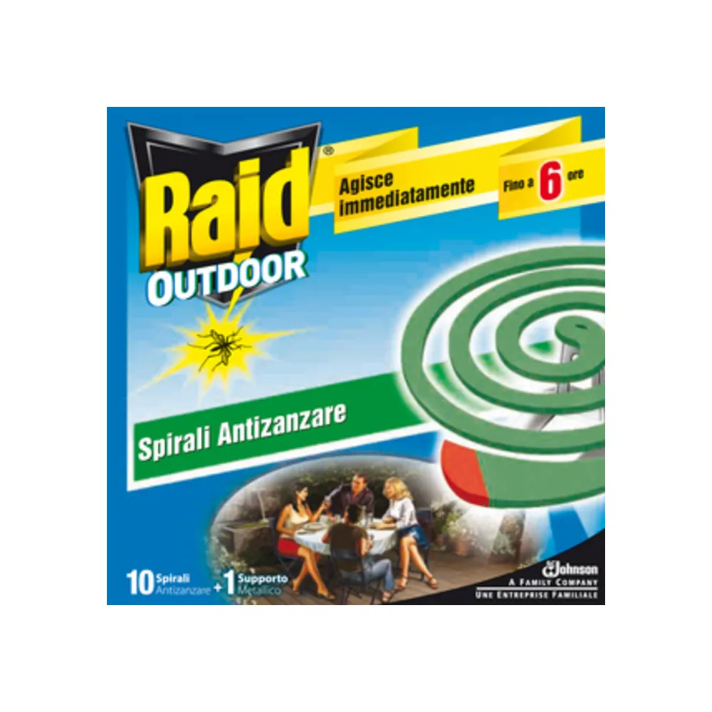 ANTIZANZARE RAID ZAMPIRONE 10 PZ (24