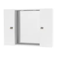 SPECCHIO DA BAGNO 198 A 2 ANTE BIANCO