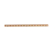 CREMAGLIERA ACCIAIO OTTONATO 9X5 MM DA 2 M (10