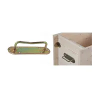 PIASTRA 950 MANIGLIA FISSA ACC TROP 50X 80 MM (10