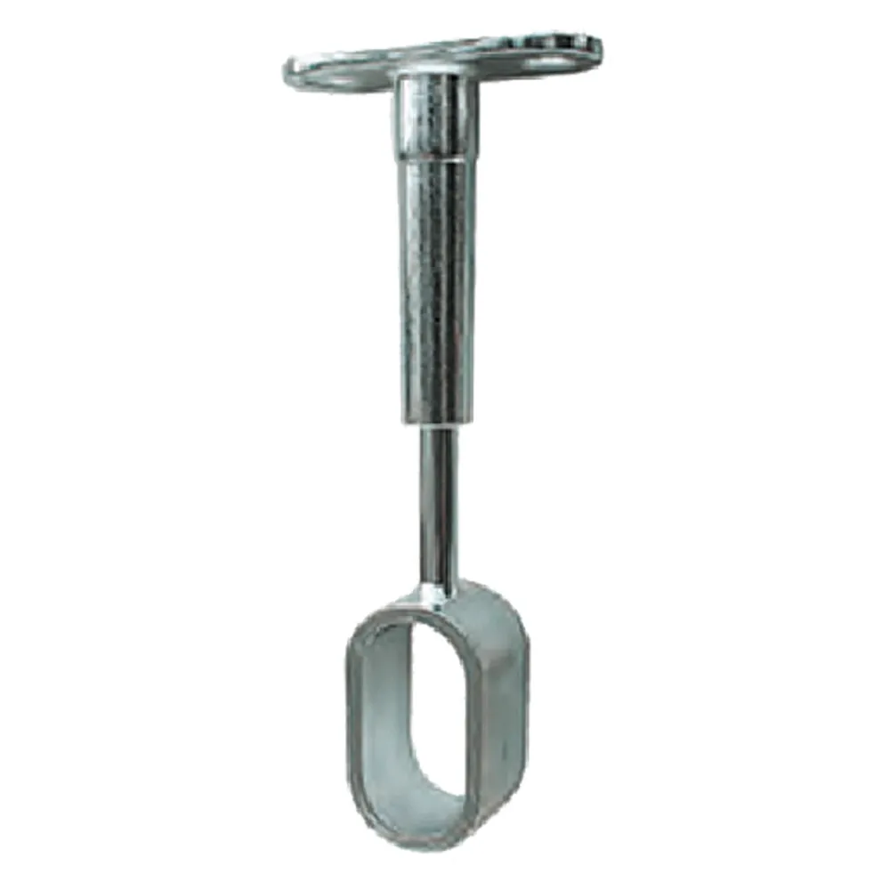 REGGITUBO CENTRALE PER TUBO OVALE mm 15 x 30 - finitura cromata REGGITUBO CENTRALE PER TUBO OVALE mm 15 x 30 - finitura cromata
