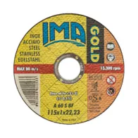 IMA DISCO P/INOX GOLD PIANO D 115X1