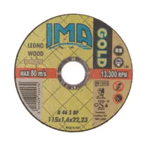 IMA DISCO P/LEGNO GOLD PIANO D 115X1