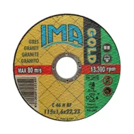 IMA DISCO P/CERAMICA GOLD PIANO D 115X1