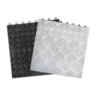 PIASTRELLA ALLUMINIO ANTISCIVOLO CM.30X30 (10