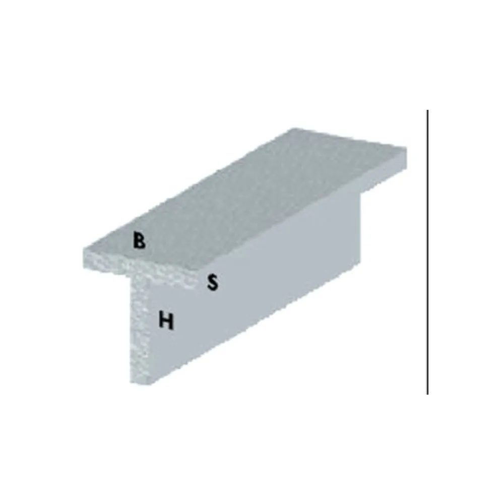 PROFILO ARGENTO H.100 CM T 20X20X1