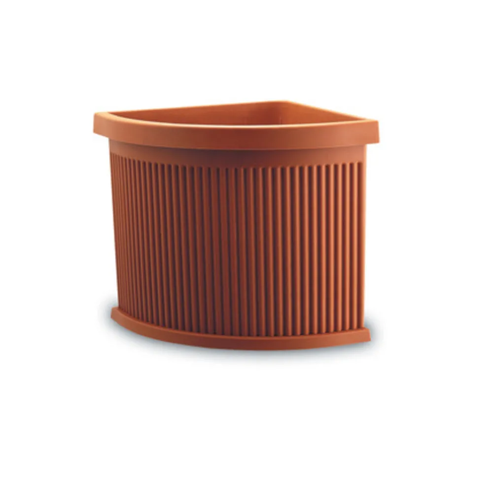 VASO IN PLASTICA IONIO C/SOTTOVASO