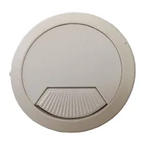 BOCCHETTA PASSACAVI D 60 MM PLASTICA GRIGIO (20