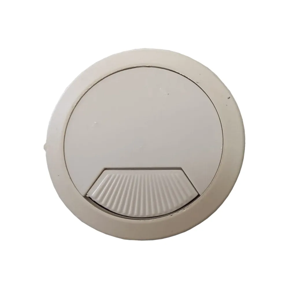 BOCCHETTA PASSACAVI D 60 MM PLASTICA GRIGIO (20