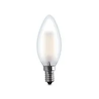 LED CANDELA  4W E14 2700K  470 LM FILAM SATIN (10
