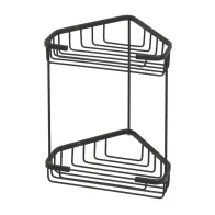 GEDY 2481 ANGOLIERA P/DOCCIA FILO ACC NERO OP