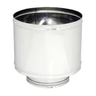 FUMAIOLO A BOTTE INOX AISI 304 D 25 CM