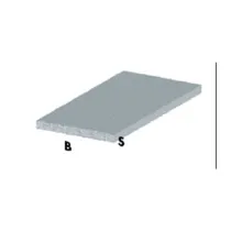 PROFILO ARGENTO H.100 CM PIATTO 15X2 MM* (5