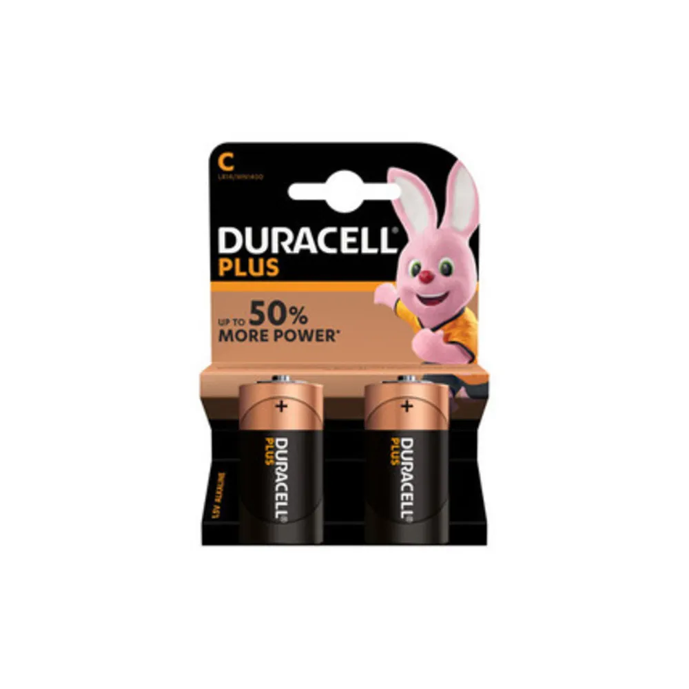 DURACELL BATT ALCALINA 1/2 TORCIA 2 PZ MN1400 (10 DURACELL BATT ALCALINA 1/2 TORCIA 2 PZ MN1400 (10