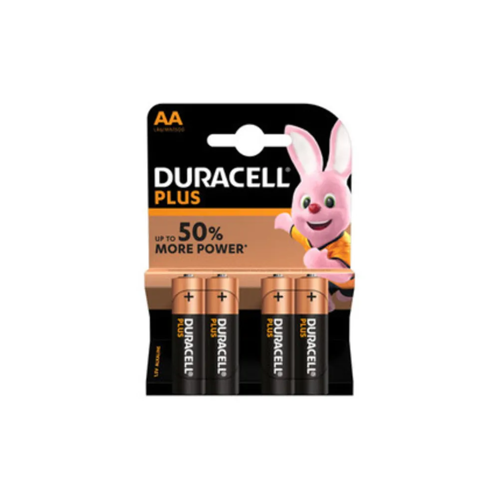 DURACELL BATT ALCALINA STILO 4 PZ MN1500 (20 DURACELL BATT ALCALINA STILO 4 PZ MN1500 (20