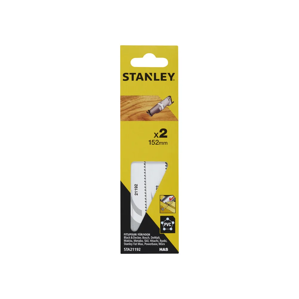 PIRANHA STANLEY STA21192 2 LAME P/SEGA GATTUCCIO PIRANHA STANLEY STA21192 2 LAME P/SEGA GATTUCCIO