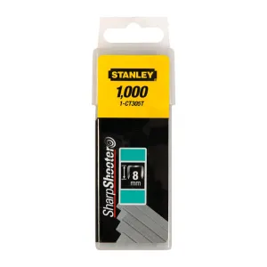 PIRANHA STANLEY 1-CT305T (X70108) GRAFFETTE 8 MM PZ.1000