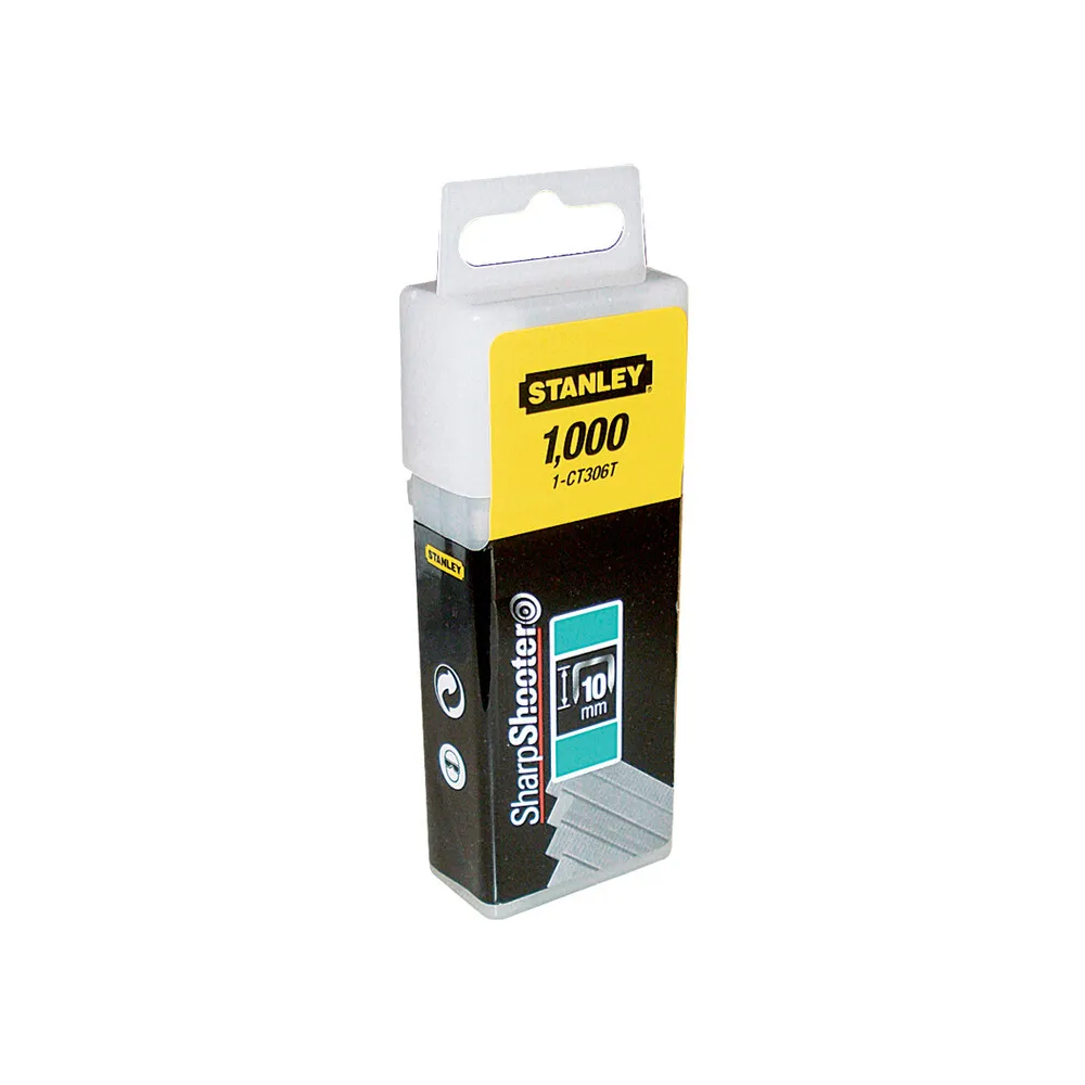 PIRANHA STANLEY 1-CT306T (X70110) GRAFFETTE 10 MM PZ.1000