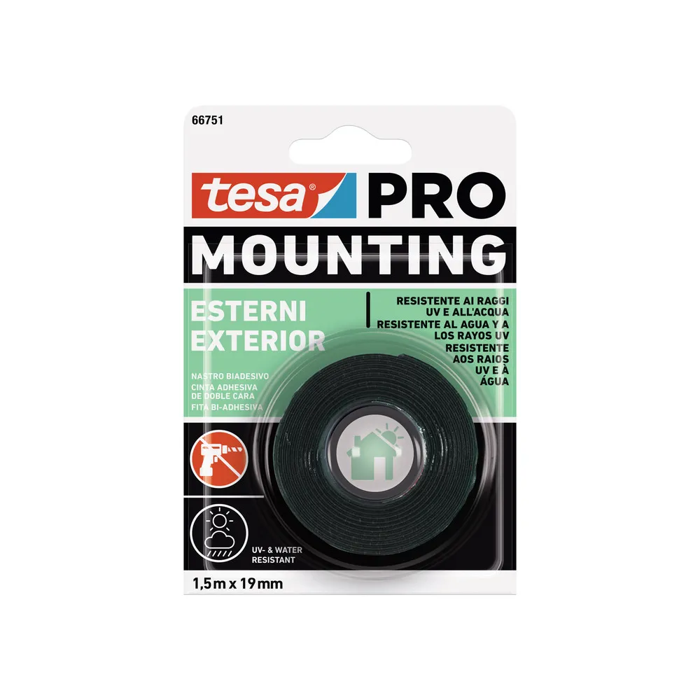 NASTRO BIADESIVO TESA MOUNTING PRO EST. 19MMX1 NASTRO BIADESIVO TESA MOUNTING PRO EST. 19MMX1