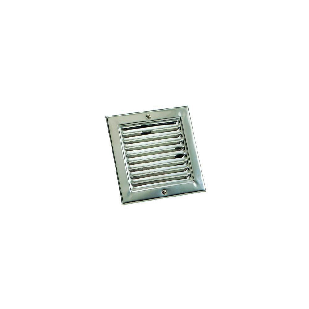 STAINLESS STEEL VENTILATION DOOR WITHOUT SHUTTER 40 130X130MM