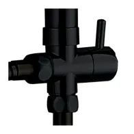 DEVIATORE COLONNA DOCCIA LX-4001 NERO OP GROENL