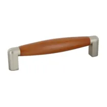 MANIGLIA FAGGIO 4090 139X28 MM CILIEGIO NICH SAT (A)** (25