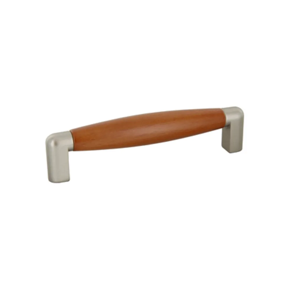MANIGLIA FAGGIO 4090 139X28 MM CILIEGIO NICH SAT (A)** (25