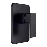 SERIE ELEGANT MISCELATORE INCASSO DOCCIA NERO OPACO