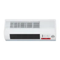 TERMOVENTILATORE PARETE 1000/2000W C/TELECOMAN