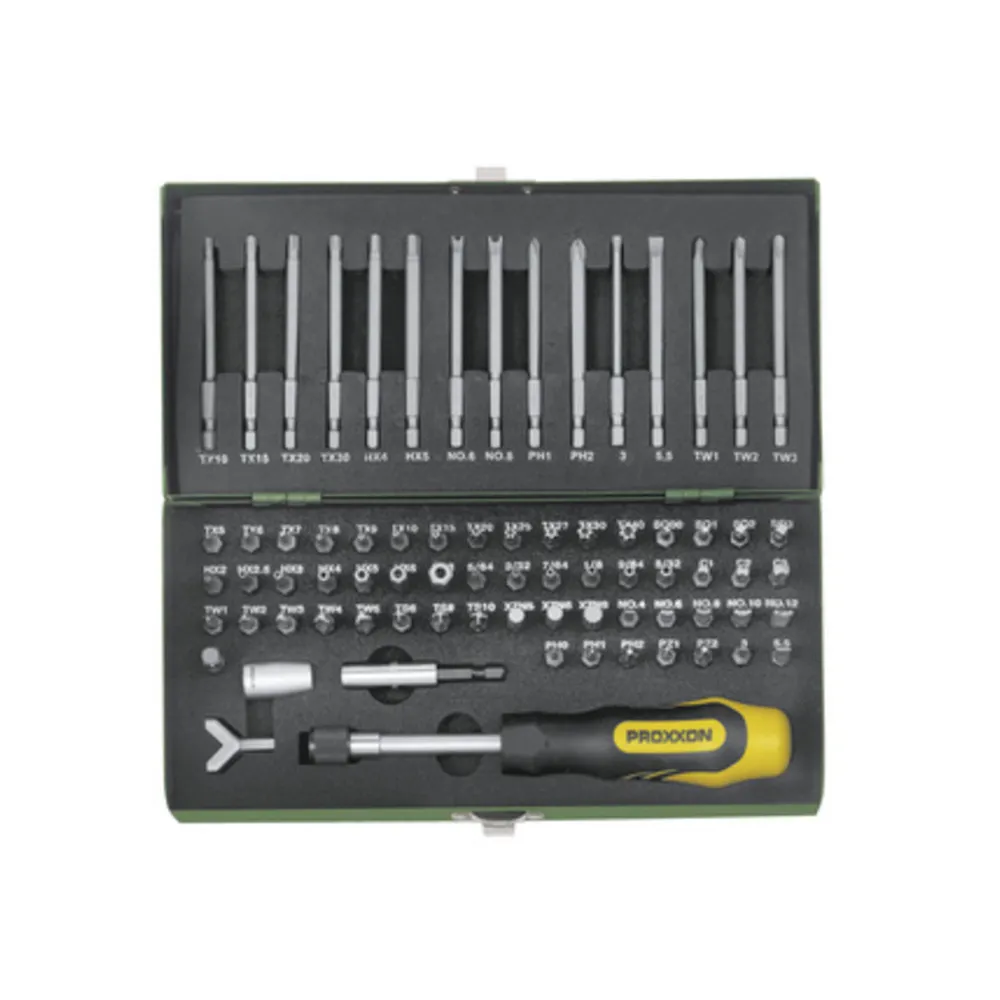 INSERTI SPECIALI SET 75 PZ PROXXON 23107 INSERTI SPECIALI SET 75 PZ PROXXON 23107