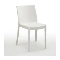 SEDIA POLIPROPILENE PERLA BIANCO