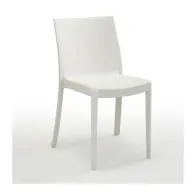 SEDIA POLIPROPILENE PERLA BIANCO