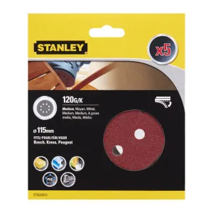 PIRANHA STANLEY STA32012 (X32012) 5 DISCHI VEL. ROT ORB 115 GR.120