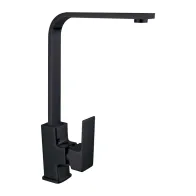 SERIE ELEGANT MISCELATORE LAVELLO CANNA ALTA NERO OPACO