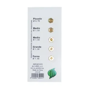 SET 5 UGELLI FORNELLO CUCINA A GAS GPL (5