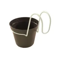 CONF. 6 VASETTI DIAM.CM.10 C/AGGANCI TORTORA