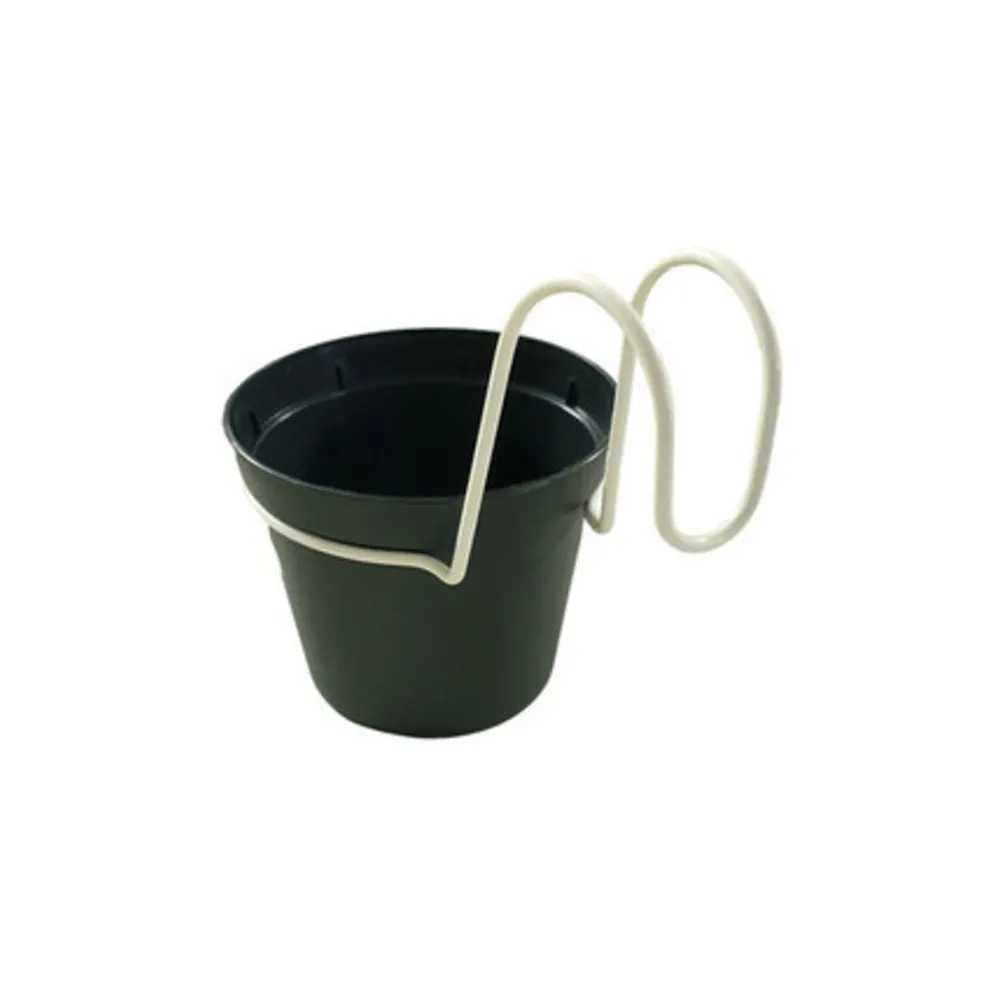 CONF. 6 VASETTI D 10 CM C/AGGANCI ANTRACITE