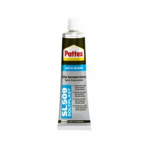 PATTEX SILICONE ALTE TEMP. SL509 ROSSO 70 ML TUBETTO