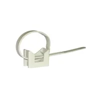 FASCETTA NYLON C/BASE P/TUBI D 40-63 MM  100 PZ