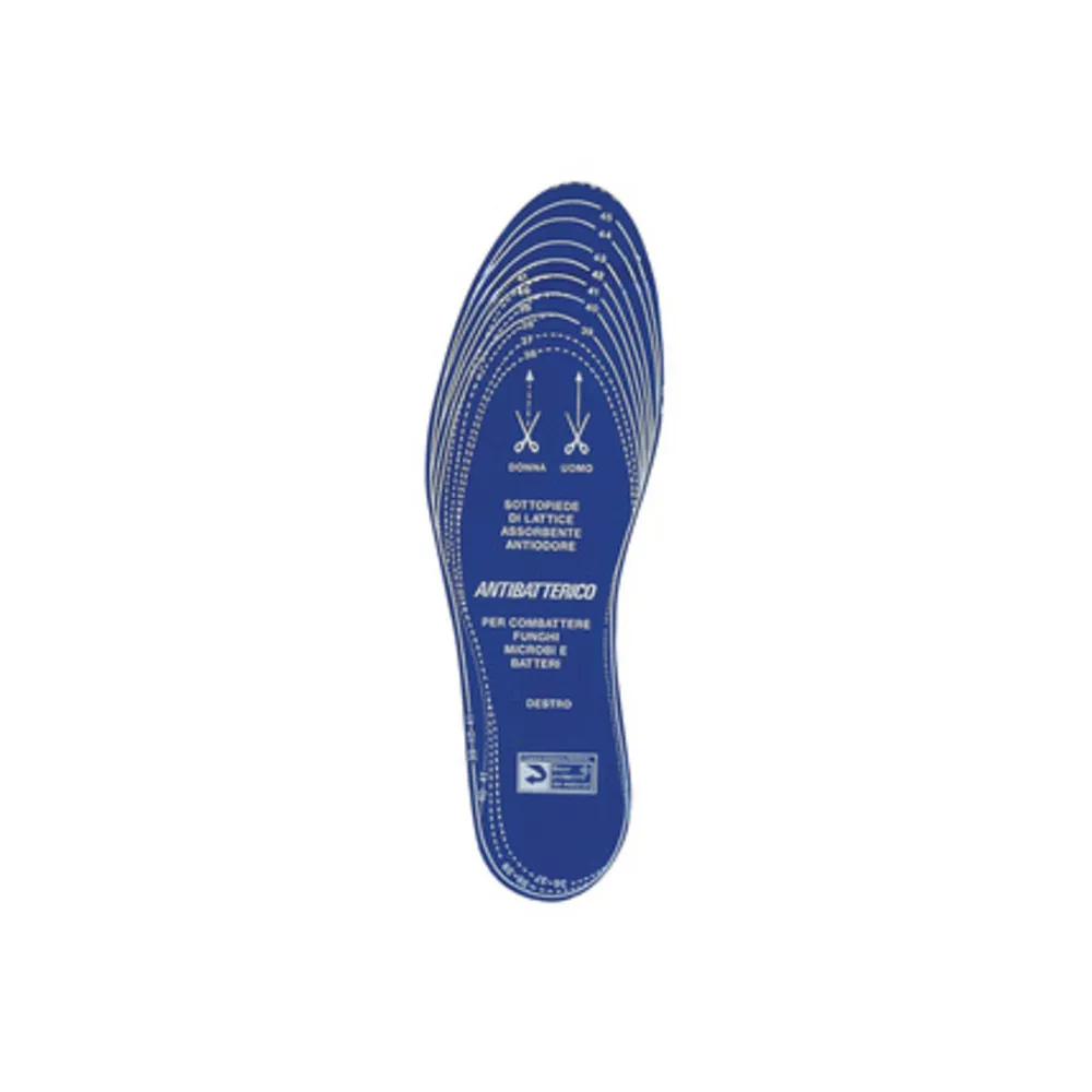 SOLETTE DX-SX ANTIBATTERICHE MISURA DA 36 A 46 (24