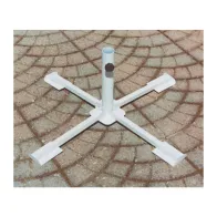 C BASE P/OMBRELLONE IN ACCIAIO A CROCE