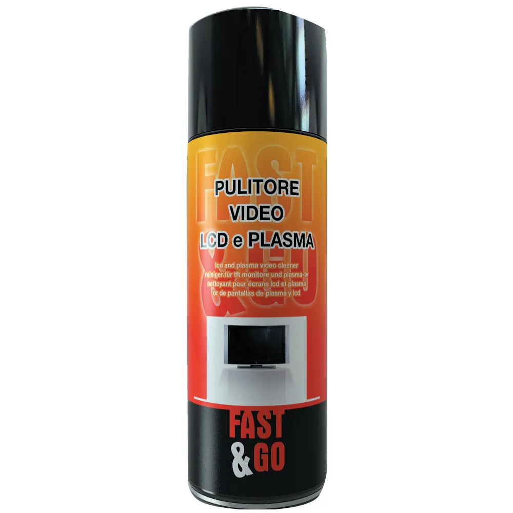 FASTGO PULITORE VIDEO LCD E PLASMA 400 ML (6 FASTGO PULITORE VIDEO LCD E PLASMA 400 ML (6